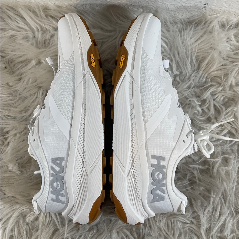 HOKA Women's Transport White Athletic Walking Shoes Sneakers Size 9.5 B NEW - Picture 11 of 16